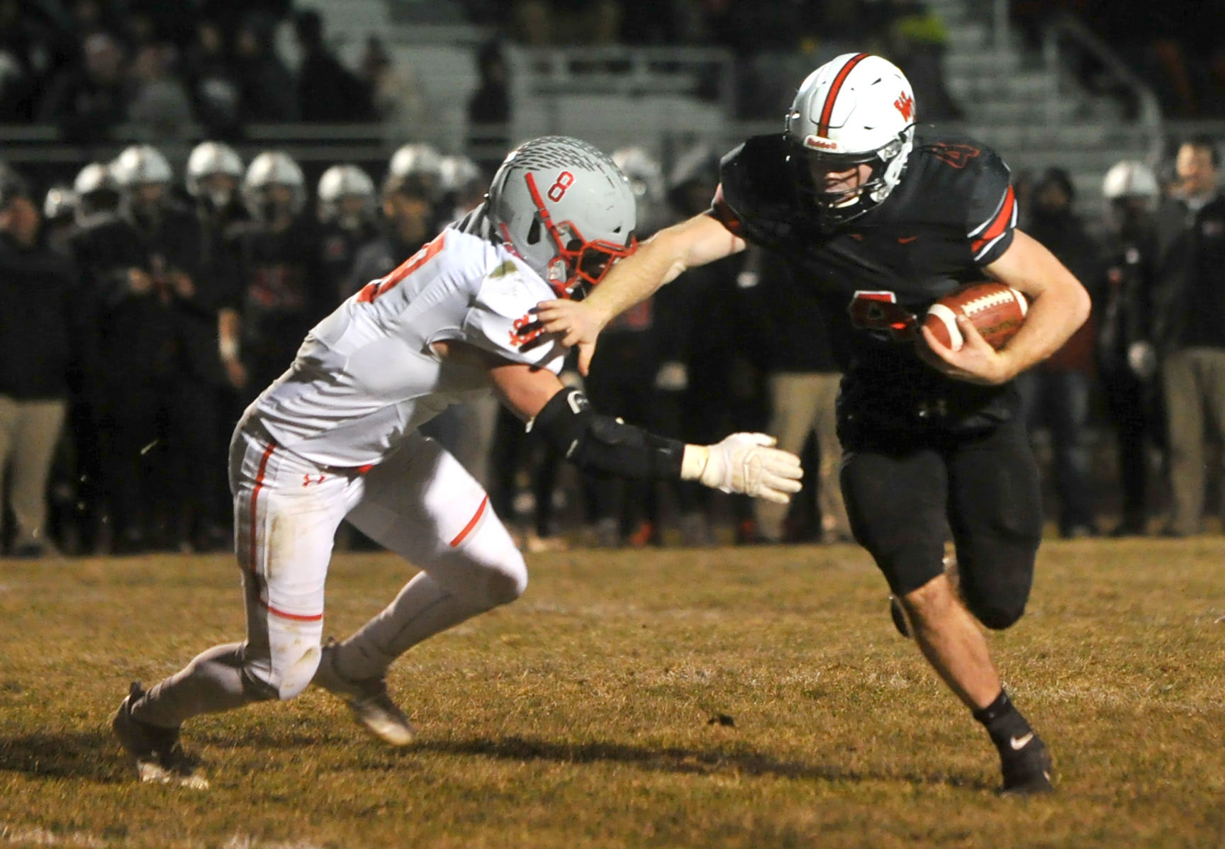 Class 3A second round football